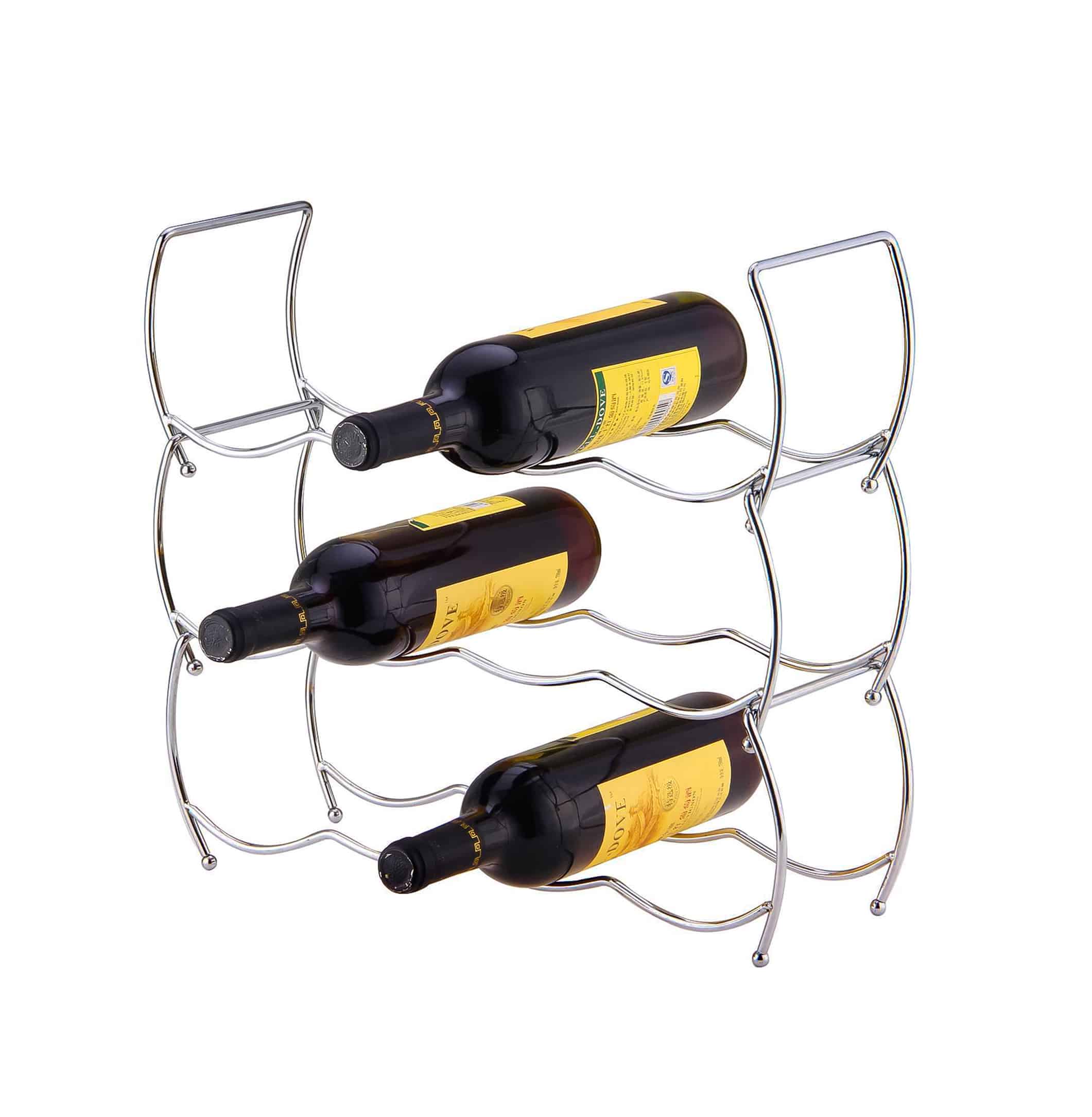 3 Tier Stackable Wine Rack