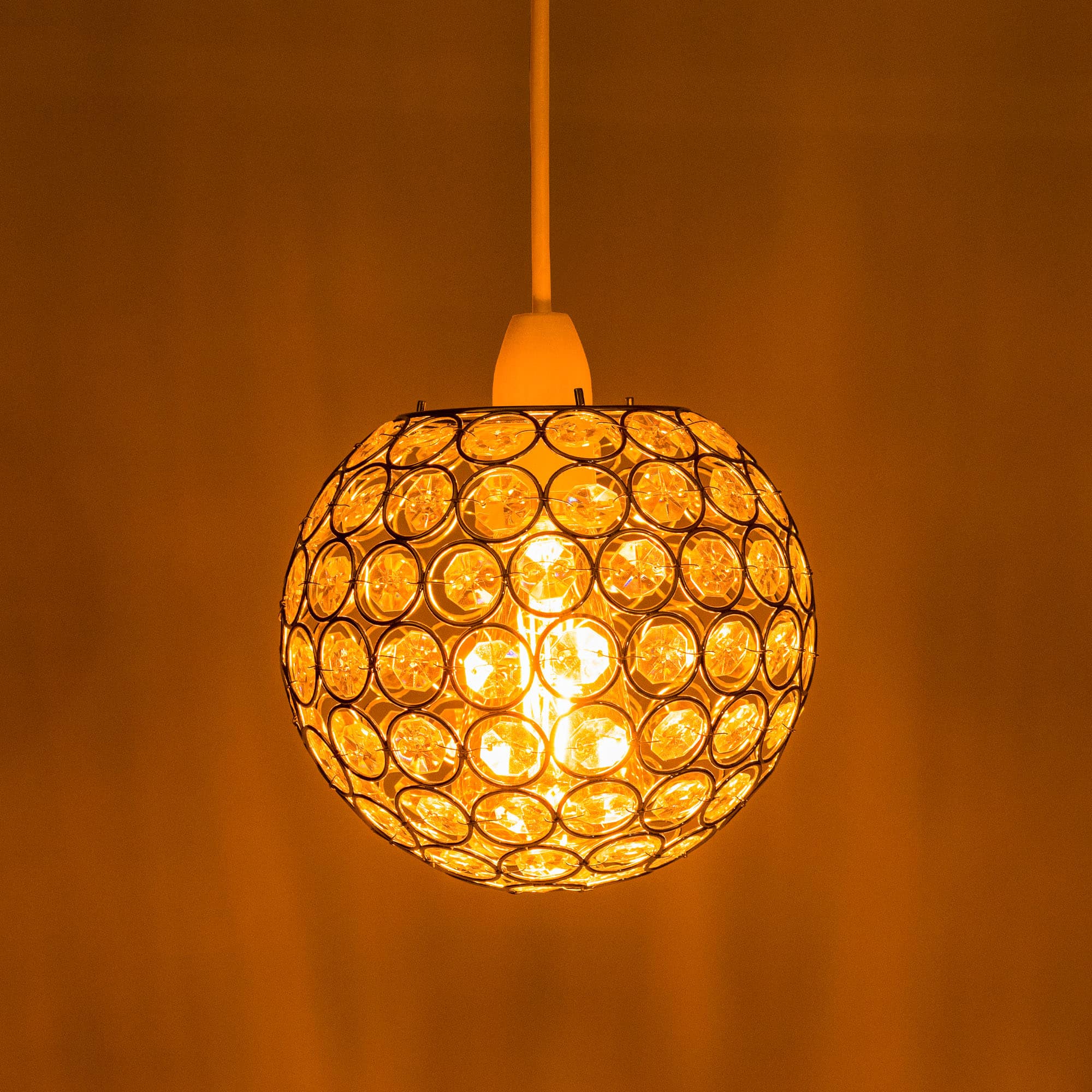 Acrylic Spherical Pendant Lampshade