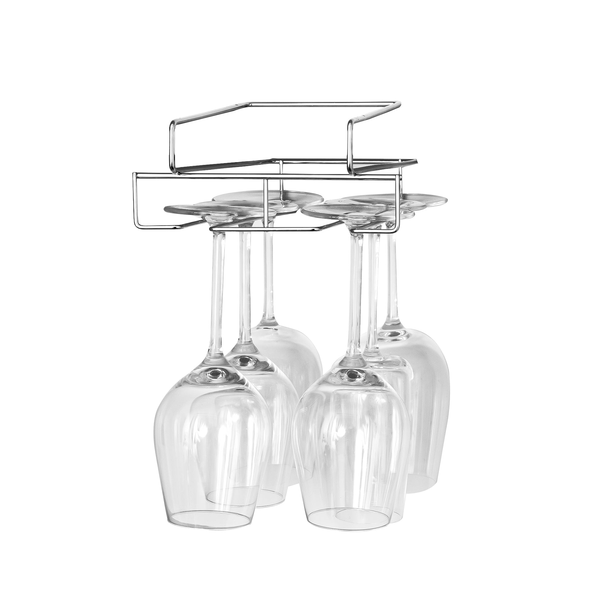 Under Cabinet Wine Glass Holder